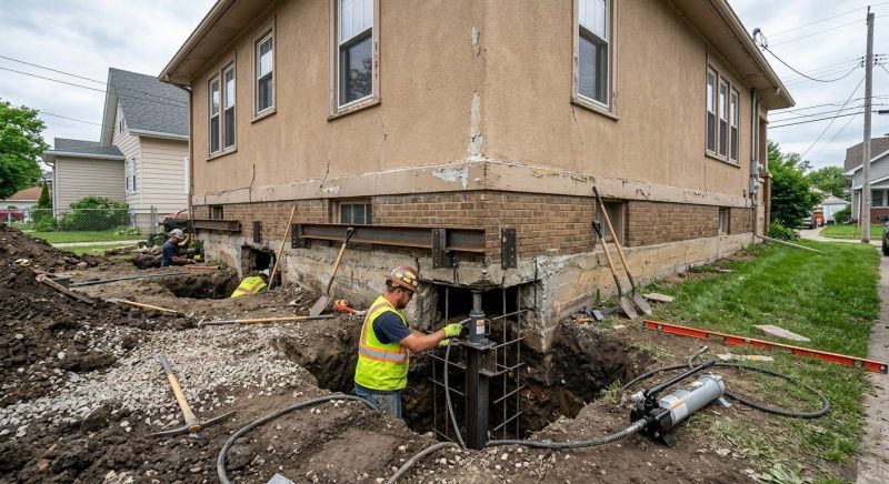Basement Underpinning in Camden County, NJ