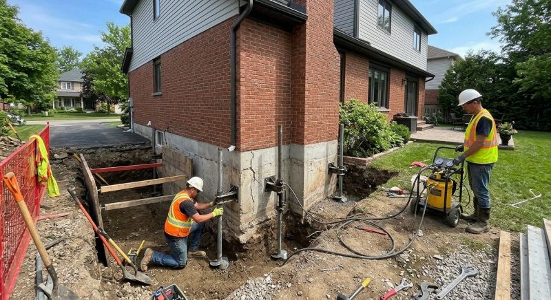 Basement Underpinning in Camden County, NJ