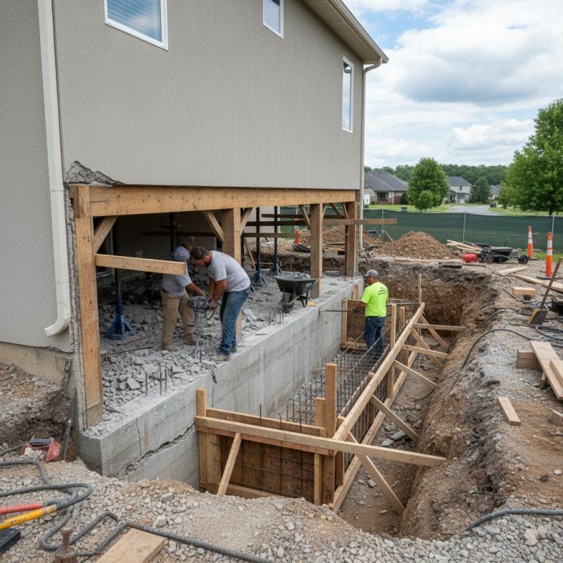 Building Foundation Repair in Wynnewood, PA