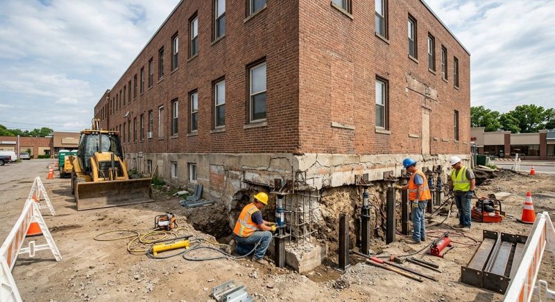 Commercial Foundation Repair in Camden County, NJ