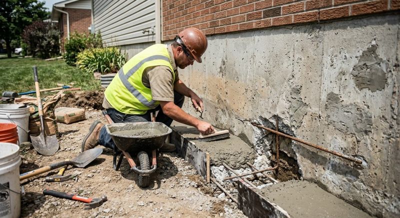 Concrete Foundation Repair in Bensalem, PA
