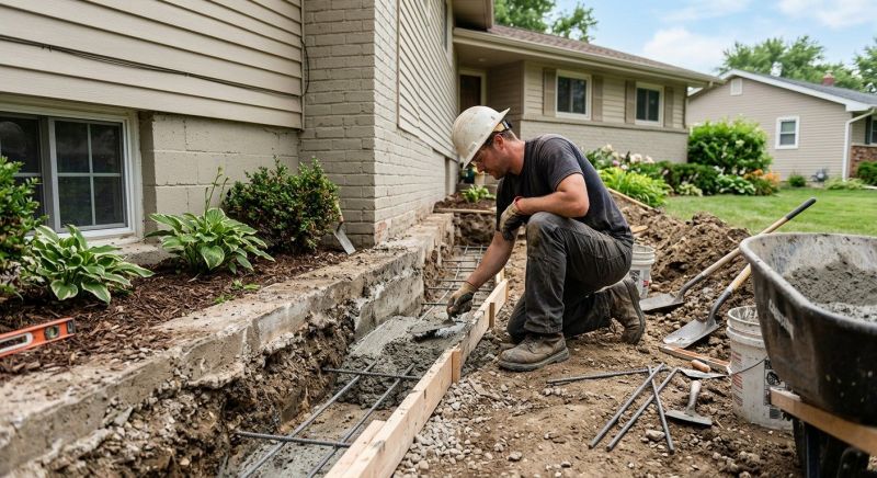 Concrete Foundation Repair in Cheltenham, PA