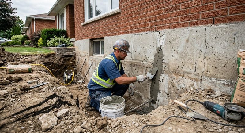 Concrete Foundation Repair in Pennsauken, NJ