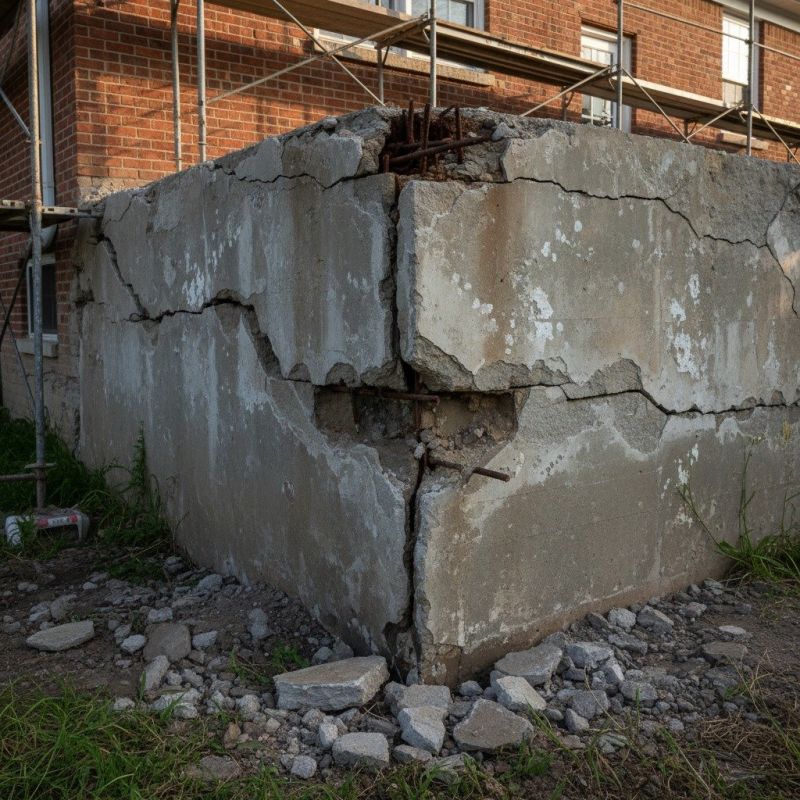 Cracked Foundation Repair in Ardmore, PA