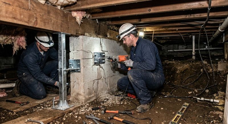 Crawlspace Foundation Repair in Camden, NJ