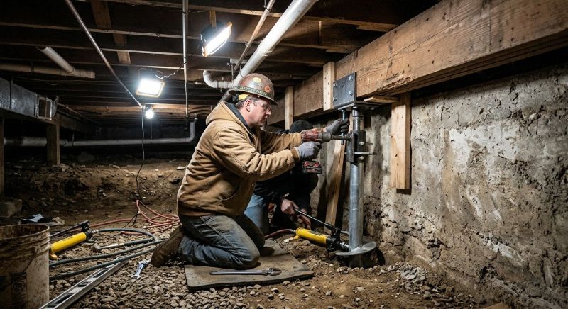 Crawlspace Foundation Repair in Clayton, NJ