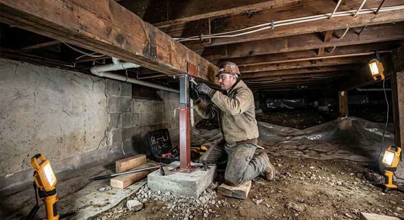 Crawlspace Foundation Repair in Florence, NJ