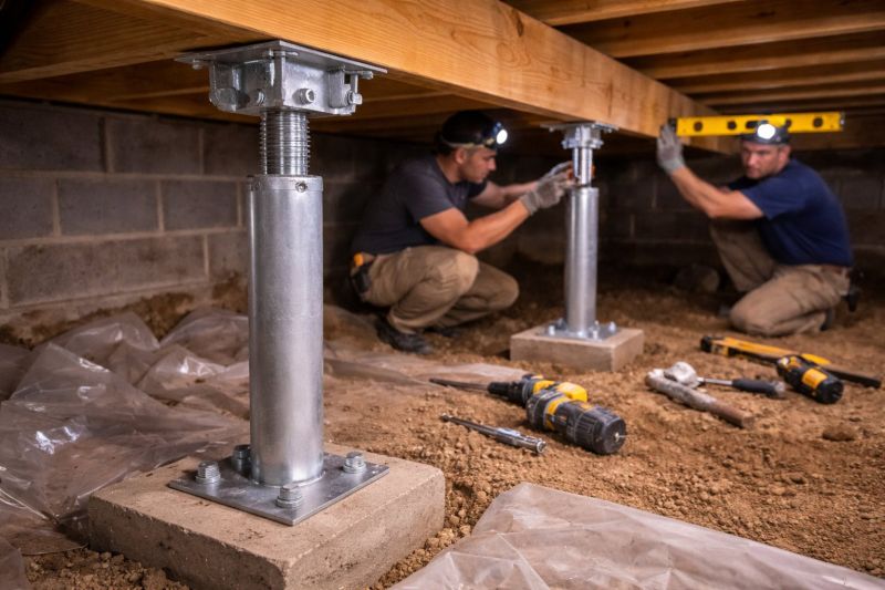 Crawlspace Structural Repair in Camden County, NJ