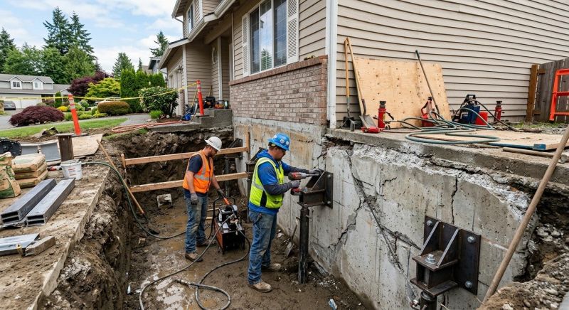 Emergency Foundation Repair in Camden County, NJ