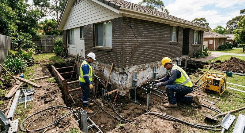 Foundation Damage Repair in Bryn Mawr, PA