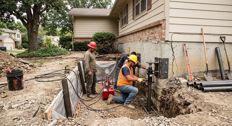 Foundation Damage Repair in Hainesport, NJ