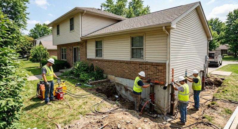 Foundation Jacking in Camden, NJ