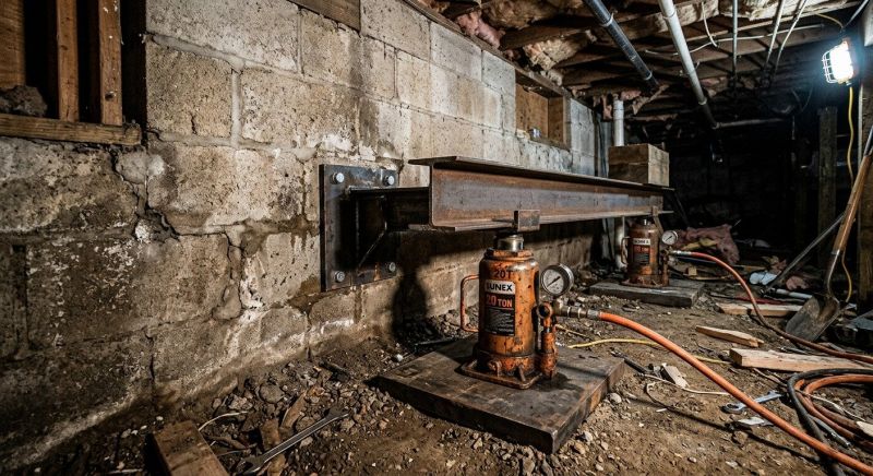 Foundation Jacking in Franklinville, NJ
