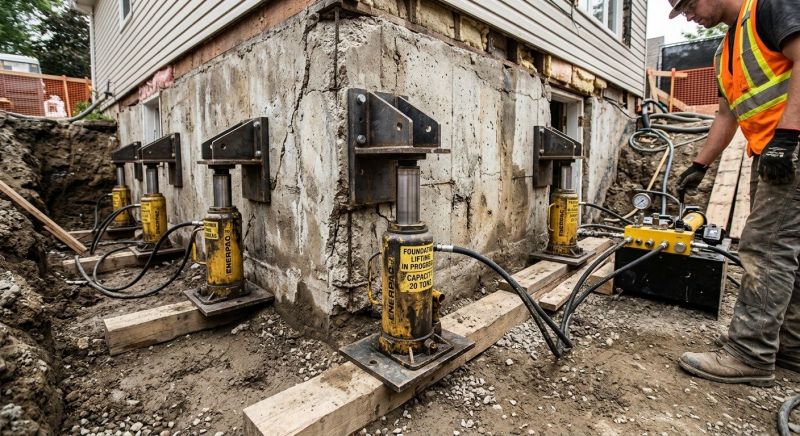 Foundation Jacking in Haddon Heights, NJ