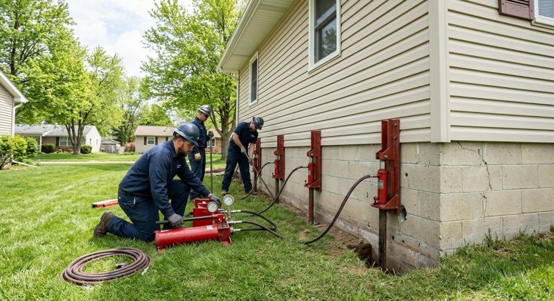 Foundation Jacking in Hainesport, NJ