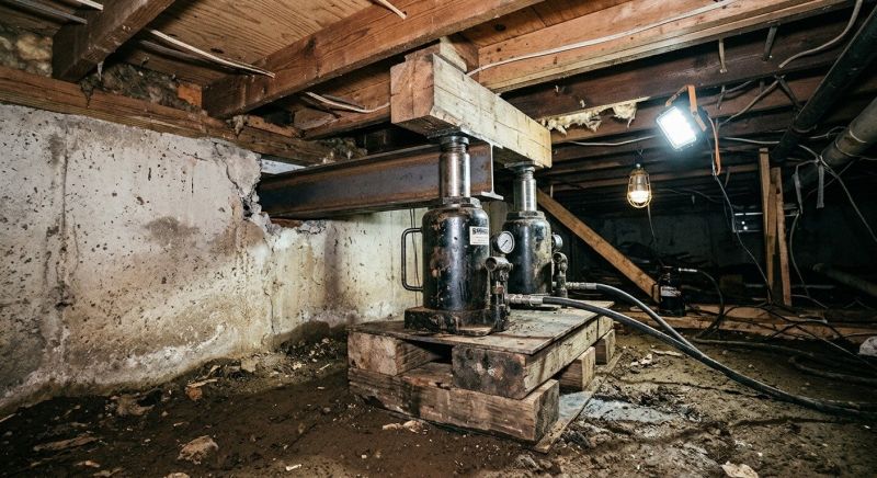 Foundation Jacking in Willingboro, NJ