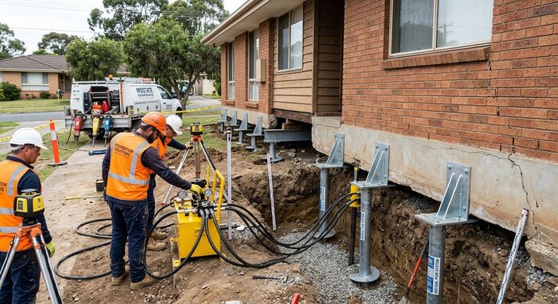 Foundation Jacking in Wynnewood, PA