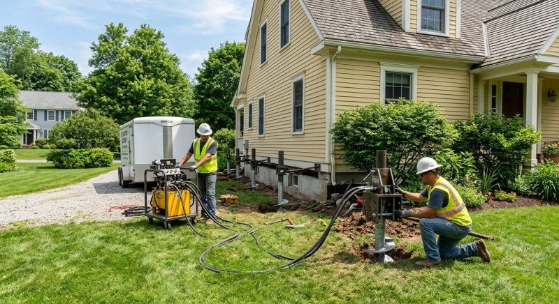 Foundation Lifting in Bristol, PA