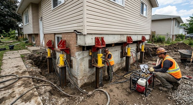 Foundation Lifting in Cherry Hill, NJ