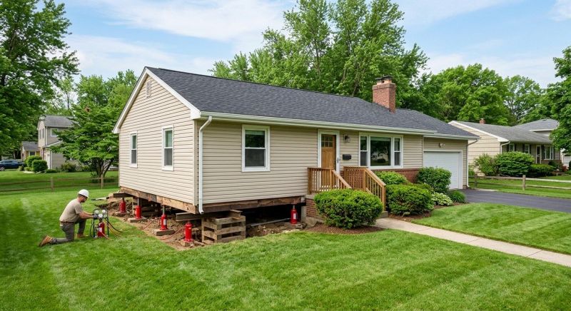 Foundation Lifting in Huntingdon Valley, PA