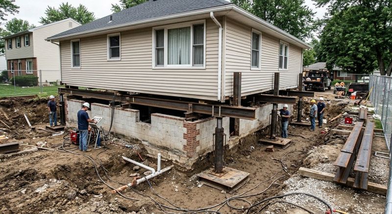 Foundation Lifting in Moorestown, NJ