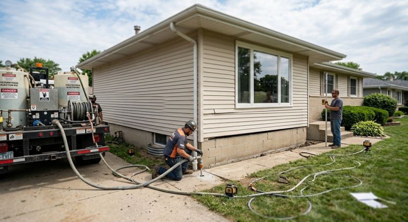 Foundation Lifting in Sewell, NJ