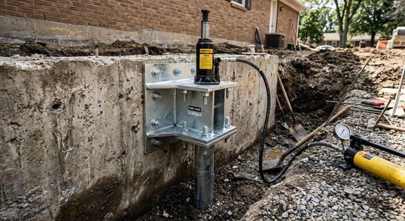 Foundation Pier Leveling in Camden County, NJ