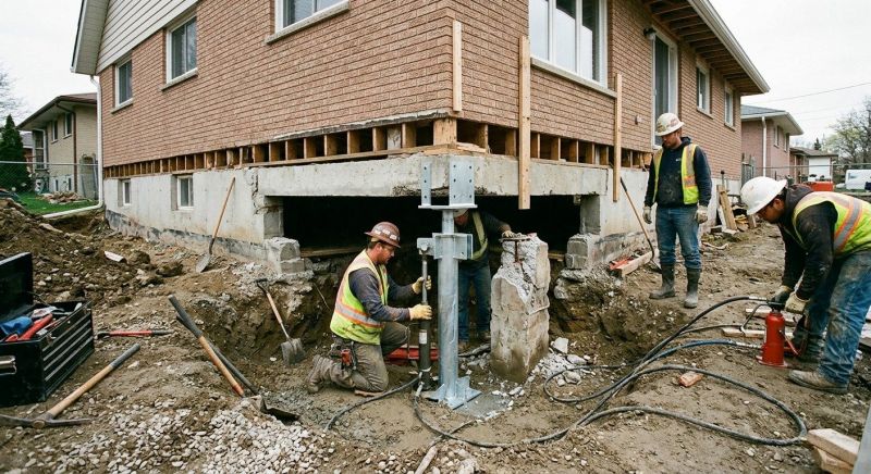 Foundation Pier Repair in Camden County, NJ