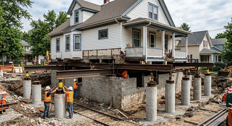 Foundation Raising in Lafayette Hill, PA