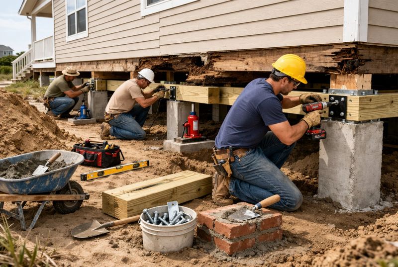 Foundation Raising in Marlton, NJ