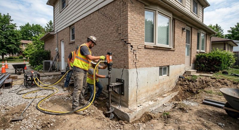 Foundation Raising in Springfield, PA