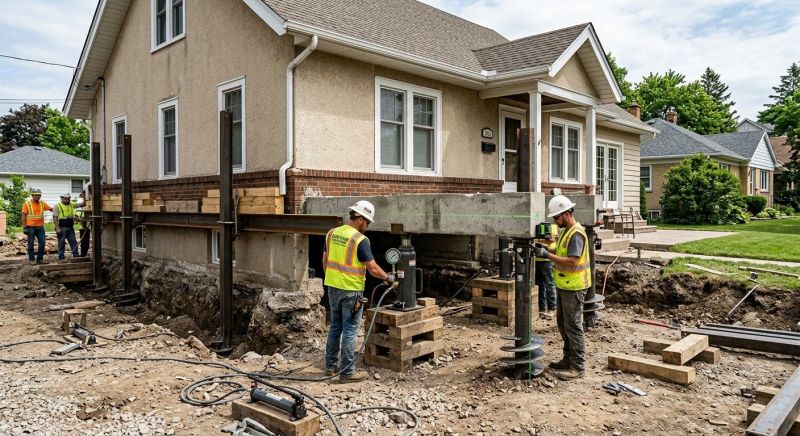 Foundation Releveling in Camden County, NJ
