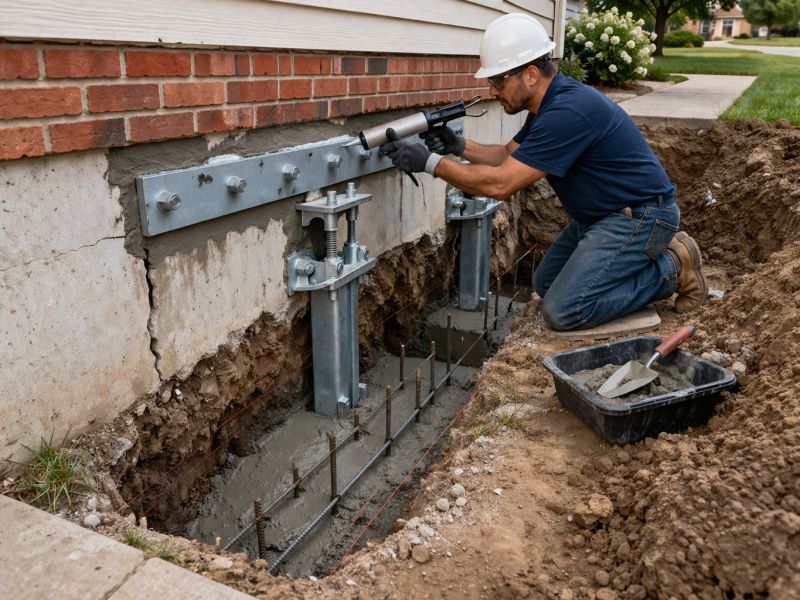 Foundation Repair in Burlington County, NJ