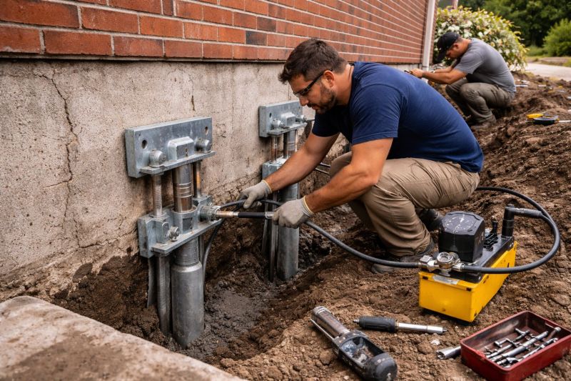 Foundation Repair in Burlington, NJ