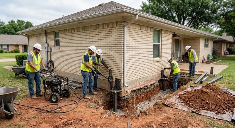 Foundation Stabilizing in Ardmore, PA
