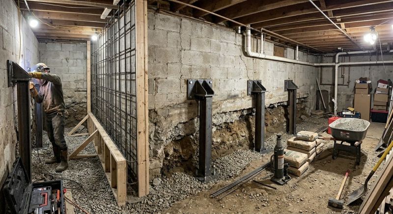 Foundation Stabilizing in Mount Laurel, NJ
