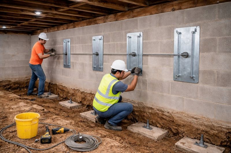 Foundation Stabilizing in Willow Grove, PA