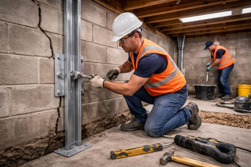 Foundation Structural Repair in Willow Grove, PA