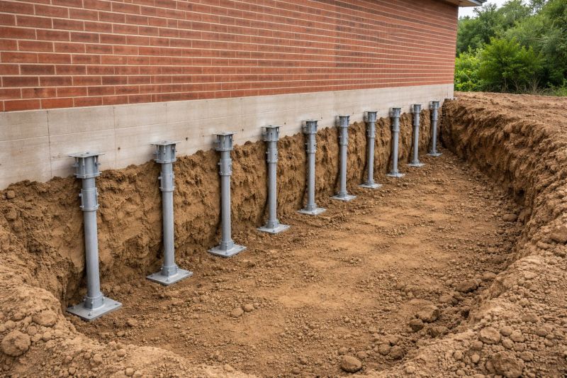Helical Pile Installation in Camden County, NJ