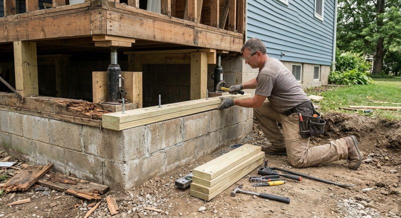 Home Foundation Repair in Camden, NJ