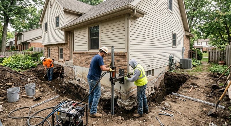 Home Foundation Repair in Hainesport, NJ