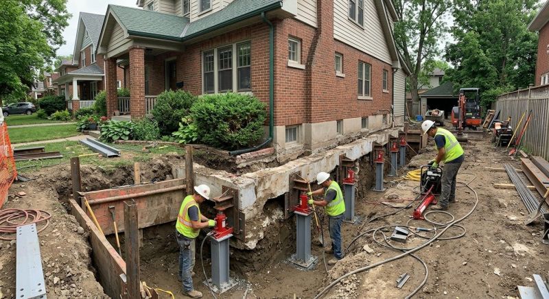 House Underpinning in Camden County, NJ