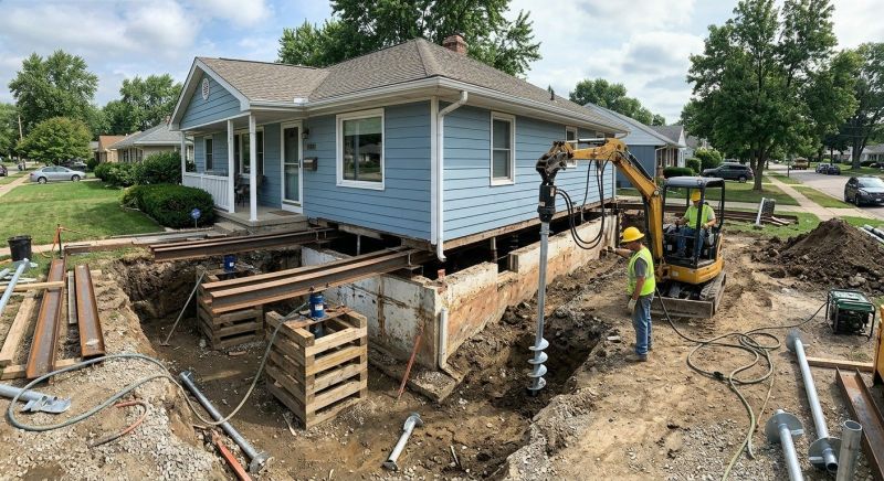 House Underpinning in Camden County, NJ
