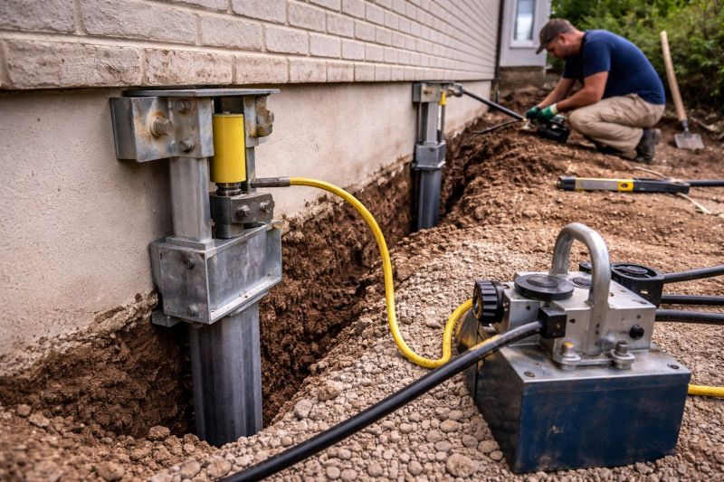Sinking Foundation Repair in Florence, NJ