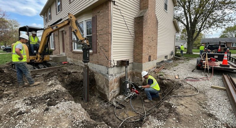 Sinking Foundation Repair in Willingboro, NJ