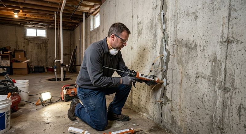 Structural Crack Repair in Camden County, NJ