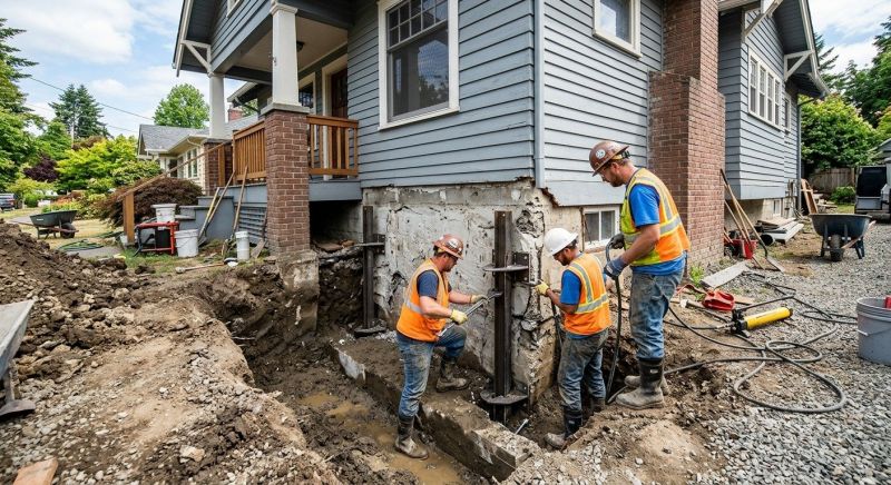 Structural Foundation Repair in Ardmore, PA