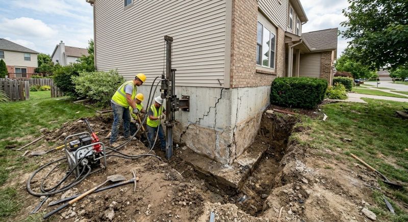 Structural Foundation Repair in Mount Holly, NJ