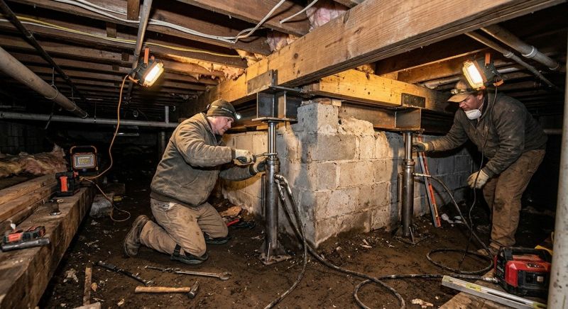 Structural Foundation Repair in Somerdale, NJ
