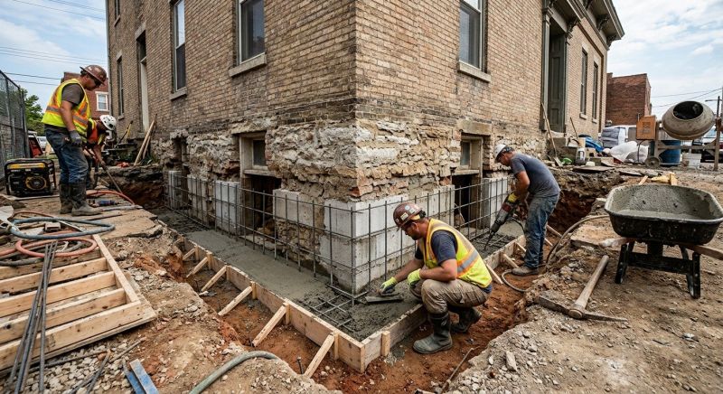 Structural Underpinning in Camden County, NJ